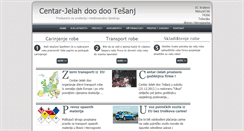 Desktop Screenshot of centar-tesanj.com
